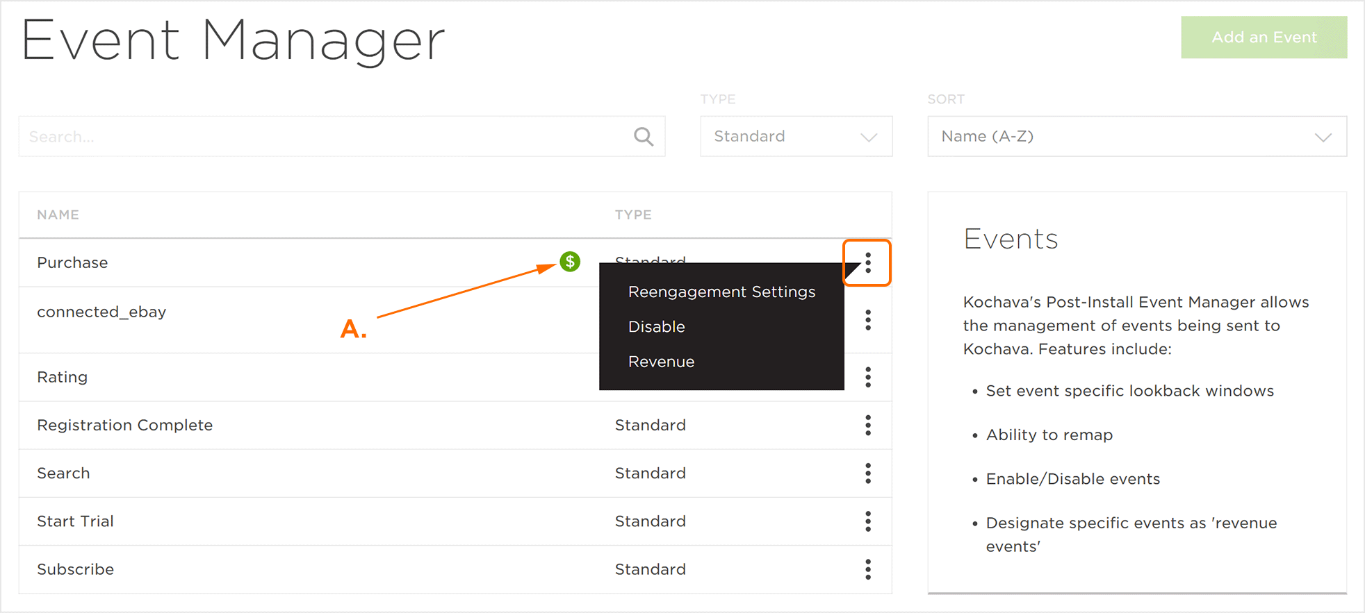 Post Install Event Creation And Configuration Kochava Support